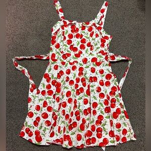 Pinup Vintage Inspired Cherry Dress Size Large